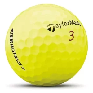 Pelotas Taylormade Tour Response Yellow Tubo x3