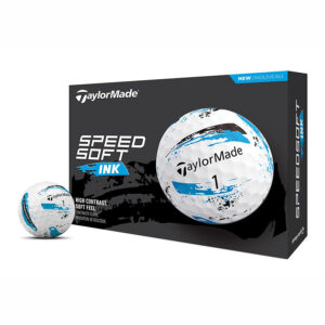 Pelotas Taylormade Speedsoft Ink. Azul Caja X12