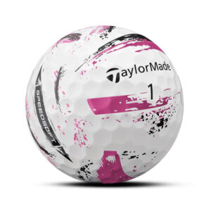Pelotas Taylormade Speedsoft Ink. Rosa Tubo x3