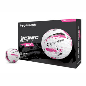 Pelotas Taylormade Speedsoft Ink. Rosa Caja X12