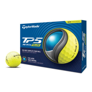 Pelotas Taylormade TP5 Yellow Caja x12