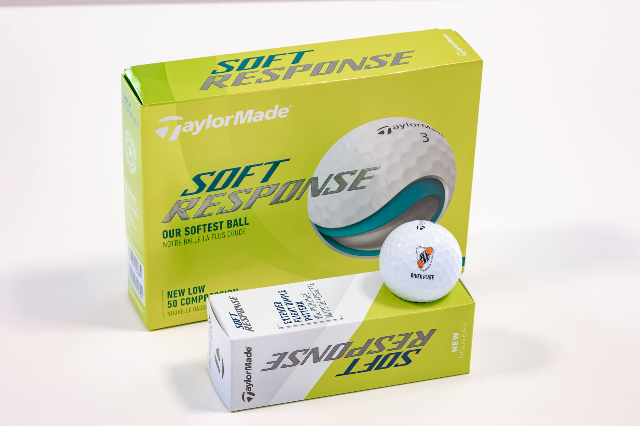 Pelotas Taylormade Soft Response Linea River Edición Limitada Caja x12