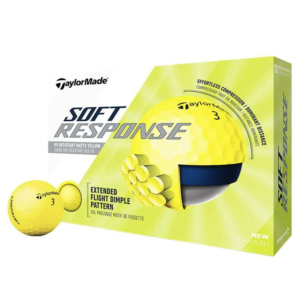 Pelotas Taylormade Soft Response Yellow Caja x12